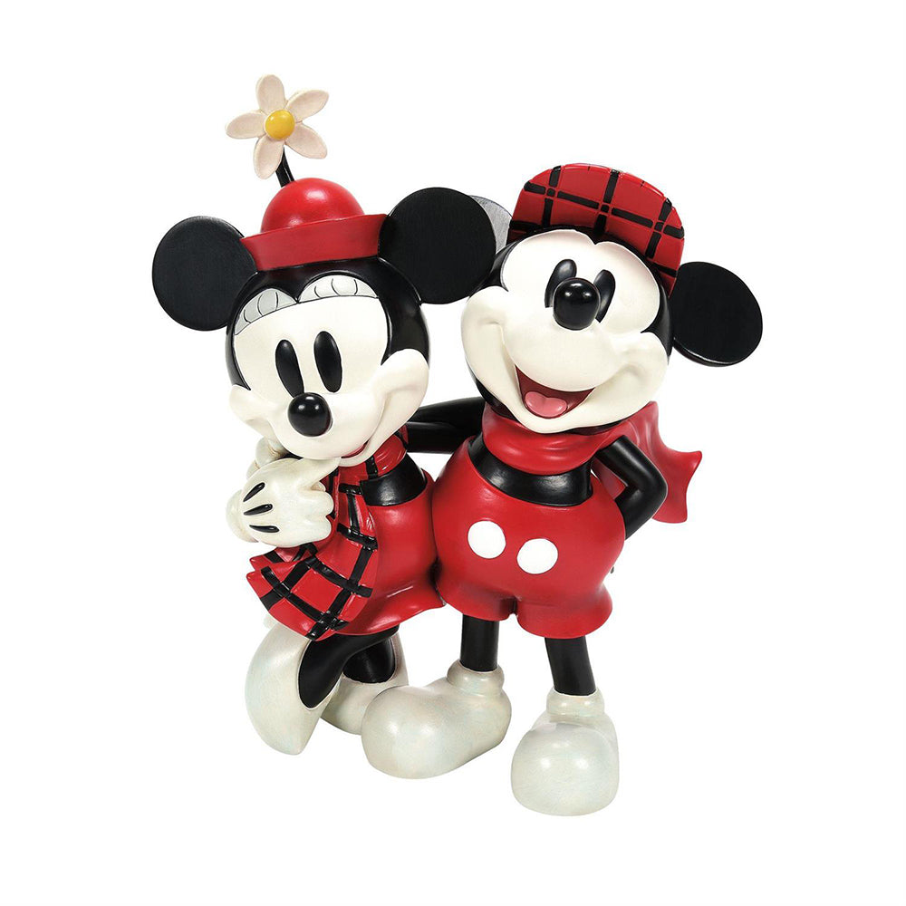 Disney's Christmas Mickey & Minnie 2023 Figurine 6013275 by Department 56