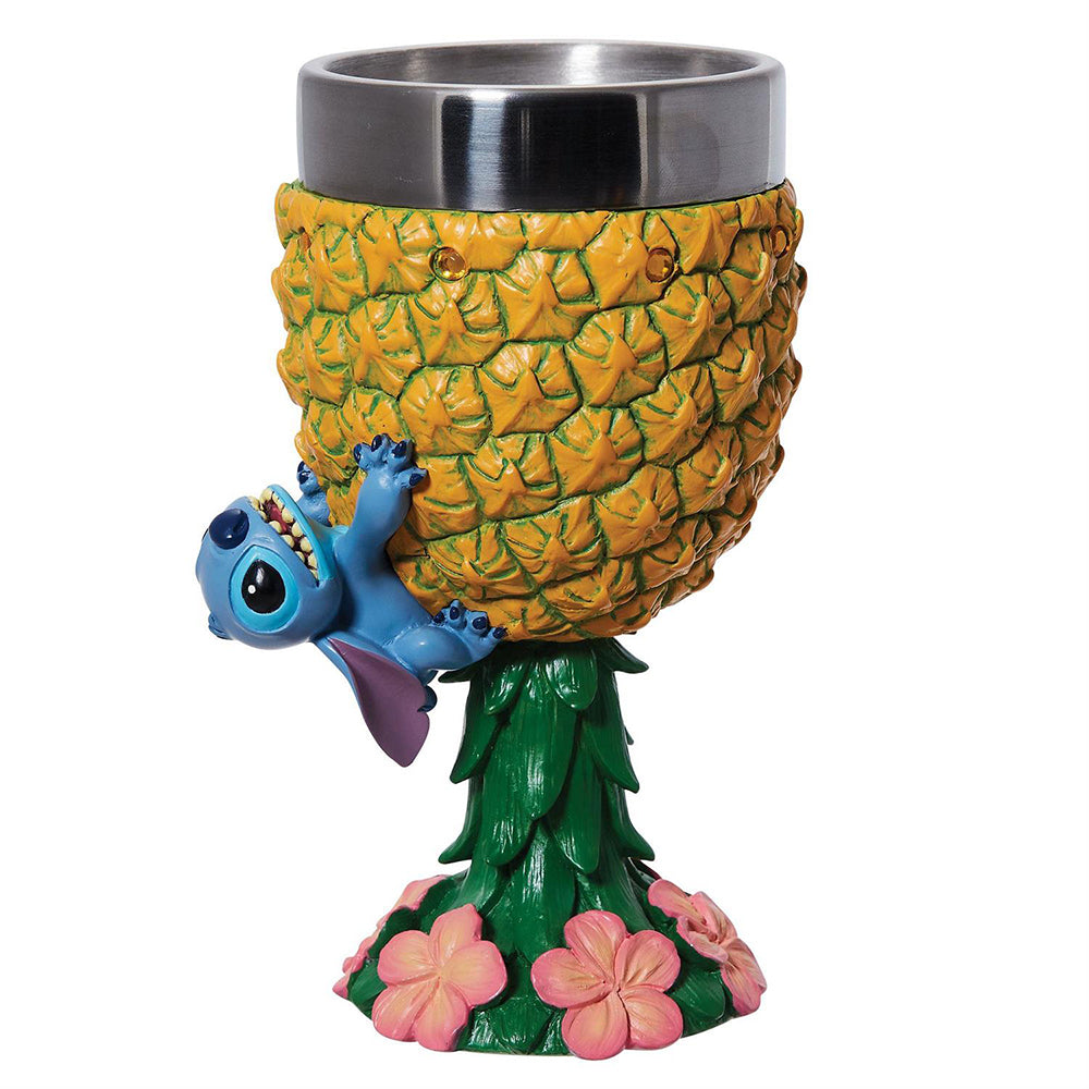 Disney's Stitch Pineapple Chalice Goblet 6013279 by Disney Showcase