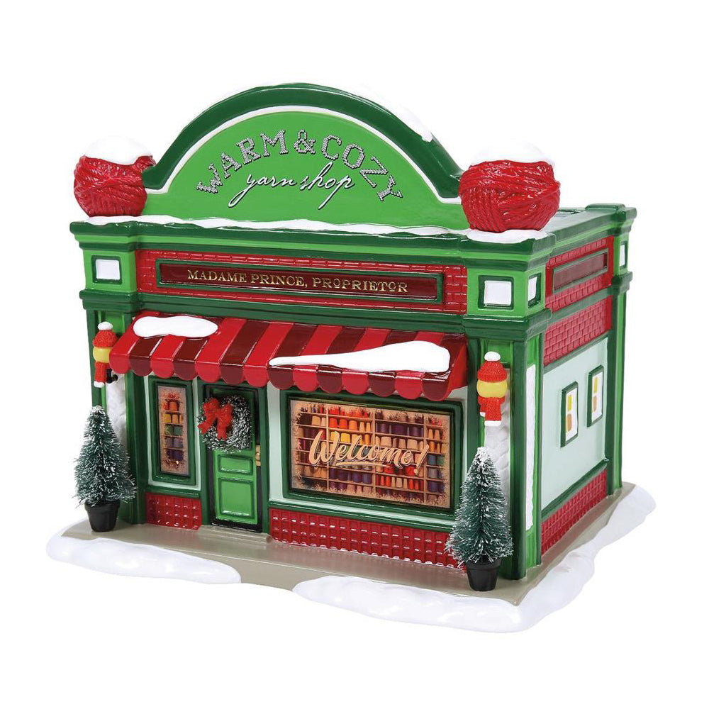 Warm & Cozy Yarn Shop 6013586 by Department 56