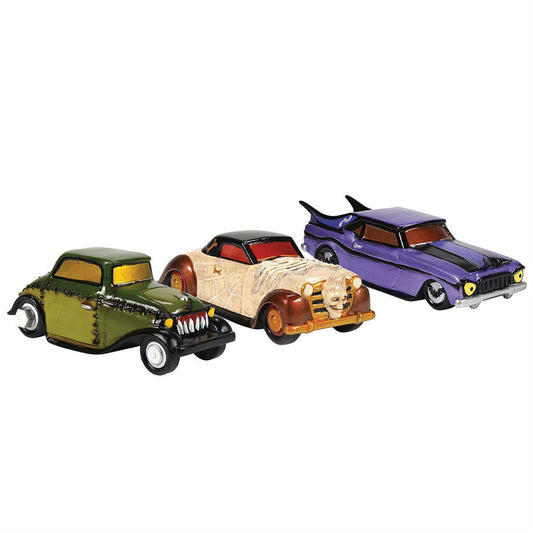 Department 56 Creepy Cars - Set of Three Figurines - 6013605