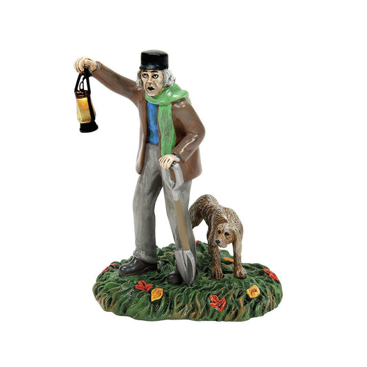 Department 56 Silas Crump & His Dog, Bones Figurine 6013607