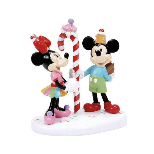 Department 56 Disney's Mickey & Minnie Share A Treat Figurine 6013666
