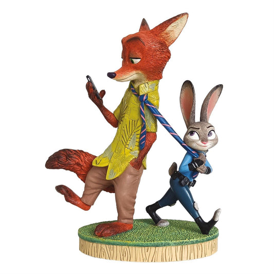 Disney's Zootopia Nick and Judy Figurine 6013851 by Disney Showcase