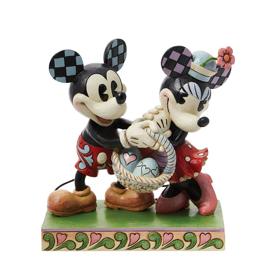 Disney Mickey & Minnie Easter Figurine 6014317 by Jim Shore