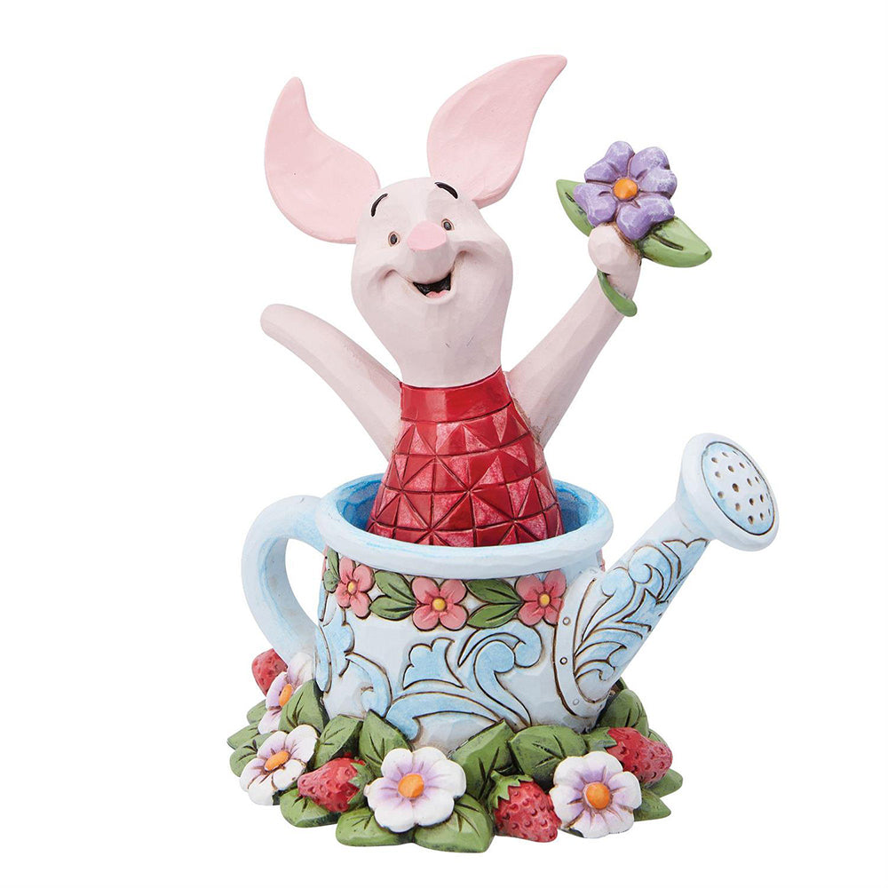 Disney's Piglet in Watering Can Figurine 6014320 by Jim Shore