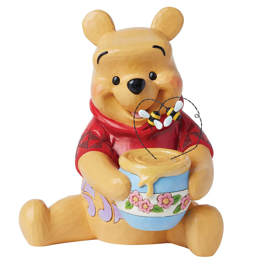 Disney Pooh with Honey Pot Figurine 6014321 by Jim Shore