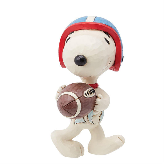 Peanuts Snoopy Football Mini Figurine 6014340 by Jim Shore