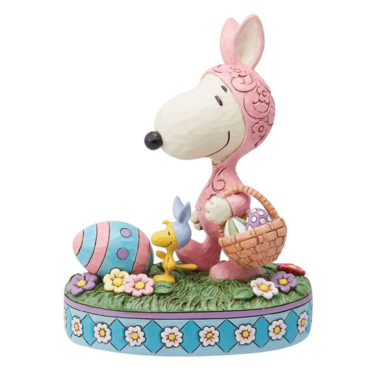 Peanut's Snoopy & Woodstock Easter Figurine 6014343 by Jim Shore