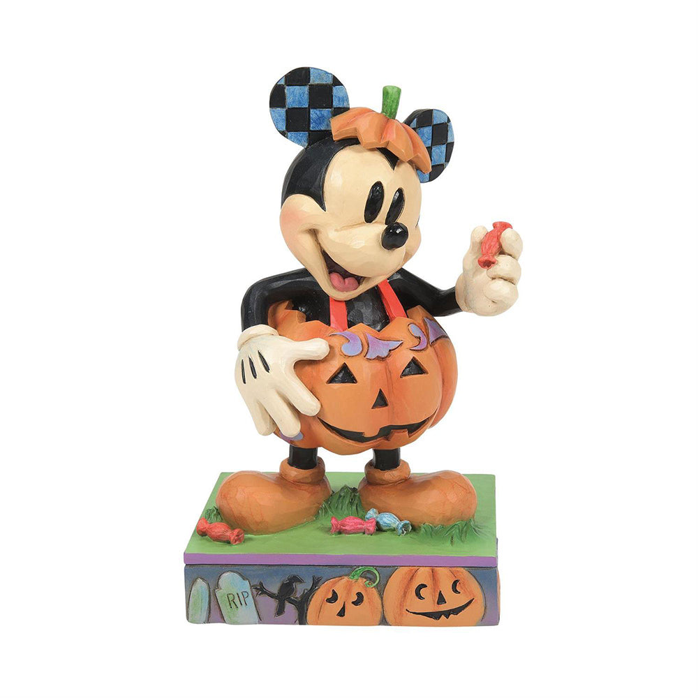 Disney's Mickey Pumpkin Costume Figurine 6014353 by Jim Shore