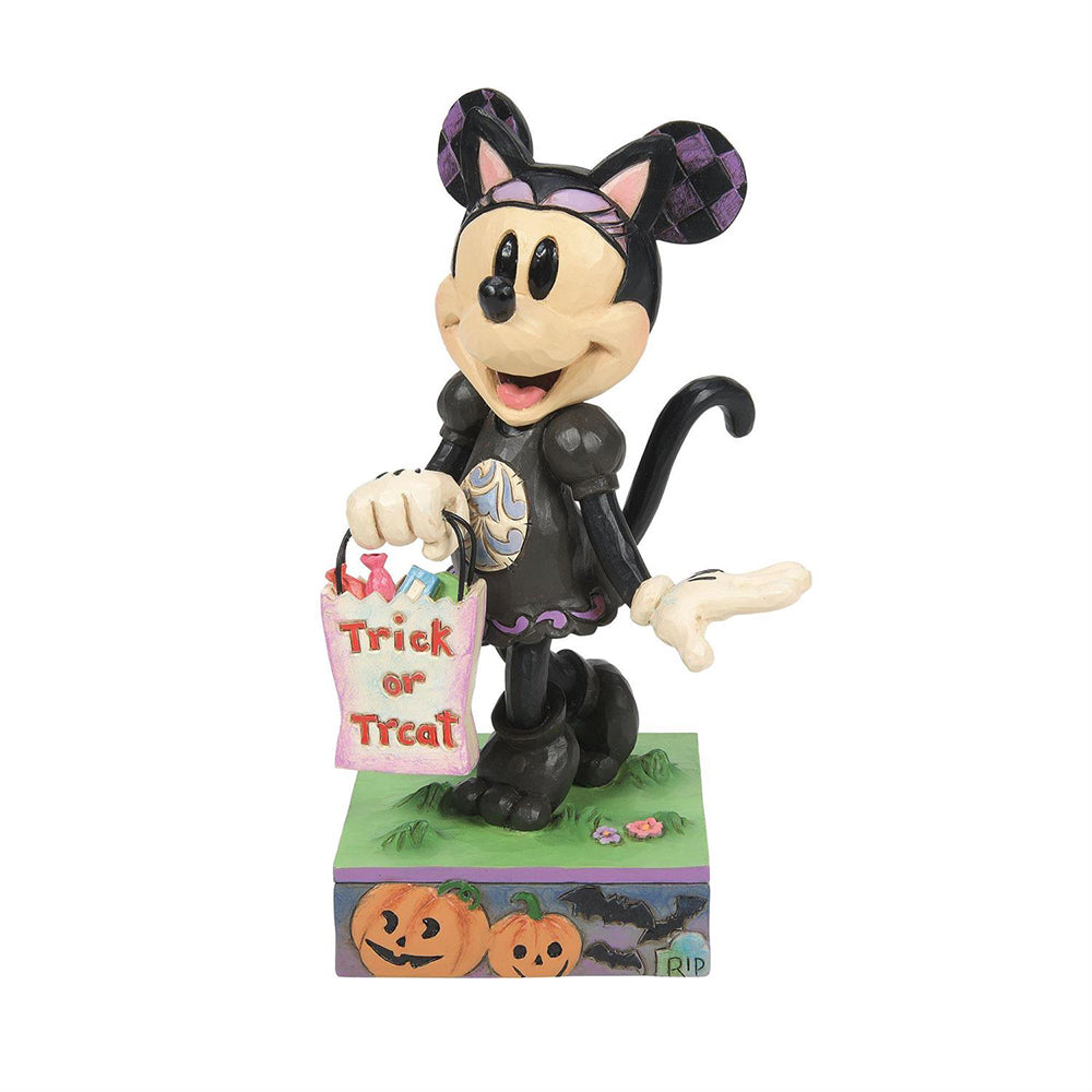 Disney's Minnie Black Cat Costume Figurine 6014354 by Jim Shore