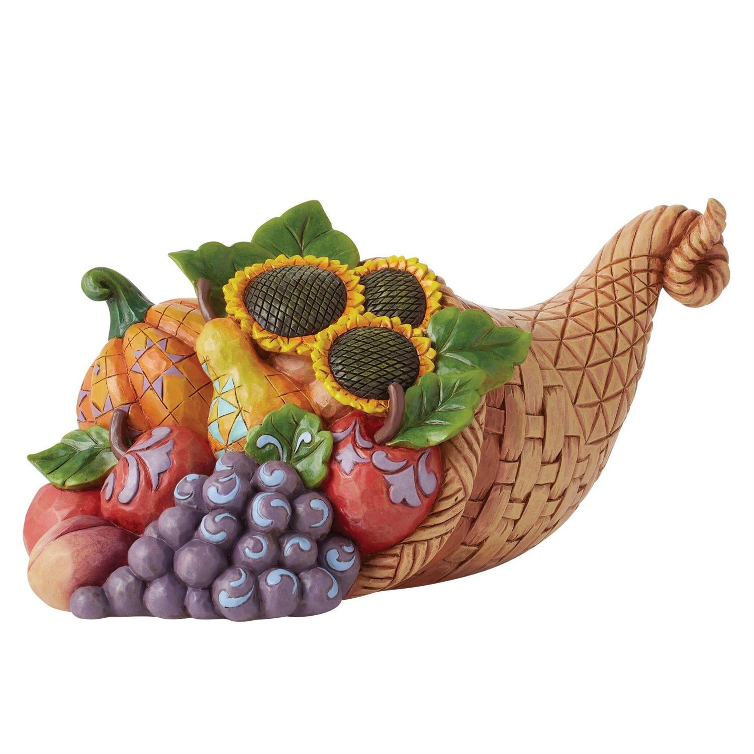 Cornucopia with Sunflowers Figurine 6014407 by Jim Shore