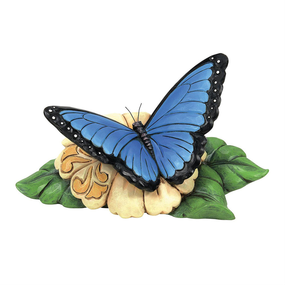 Mini Blue Morpho Butterfly Figurine 6014425 by Jim Shore