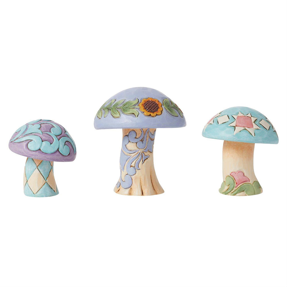 Mushrooms Set of 3 Figurines 6014430 by Jim Shore