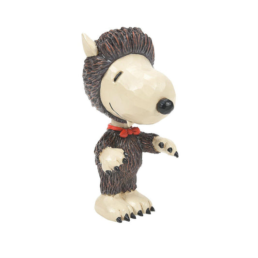 Jim Shore Peanut's Snoopy Werewolf Mini Figurine 6014622