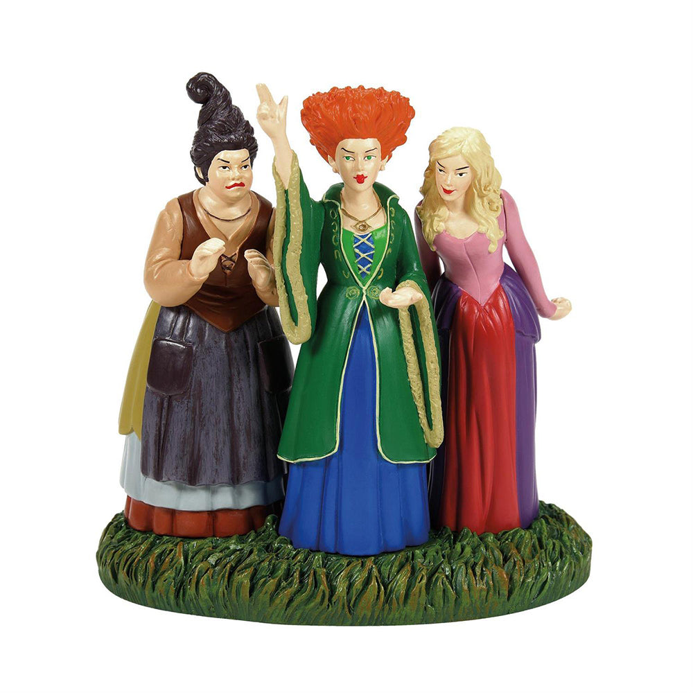Disney's Hocus Pocus The Sanderson Sister Amok! Amok! Amok! Figurine 6014673 by Department 56