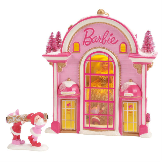 Department 56 Barbie Gown Boutique - Set of Two 6014682