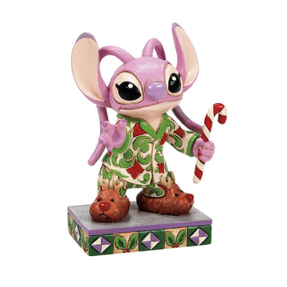 Jim Shore Disney's Angel in Christmas Pajamas Figurine 6015009