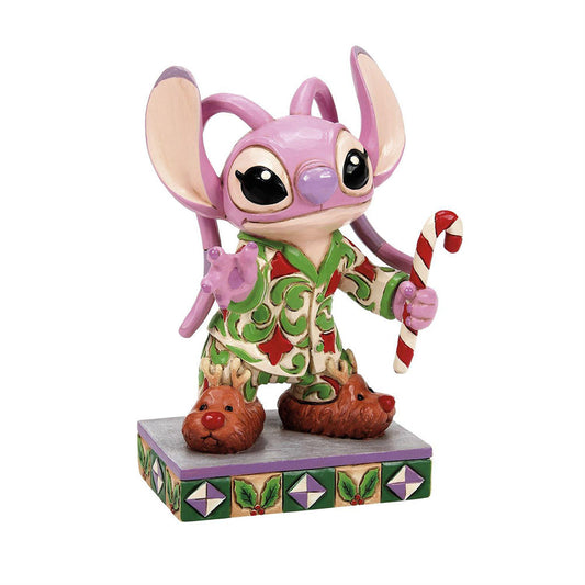 Jim Shore Disney's Angel in Christmas Pajamas Figurine 6015009