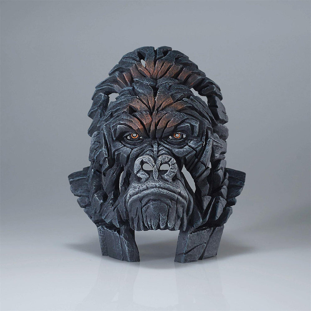 Miniature Gorilla Bust Figure Sculpture 6015183 by Edge Sculpture