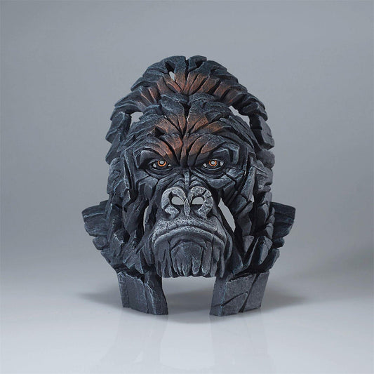 Miniature Gorilla Bust Figure Sculpture 6015183 by Edge Sculpture