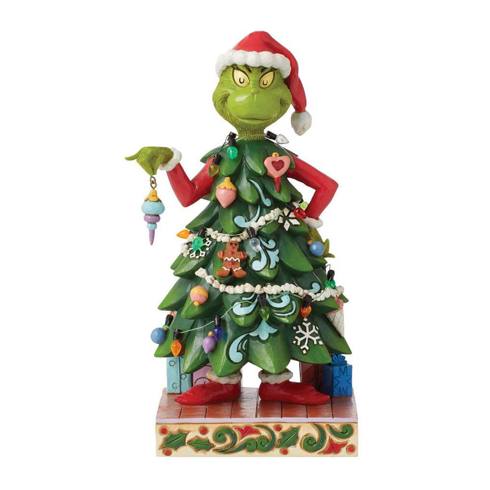 Grinch Dressed as a Tree Figurine 6015211 by Jim Shore