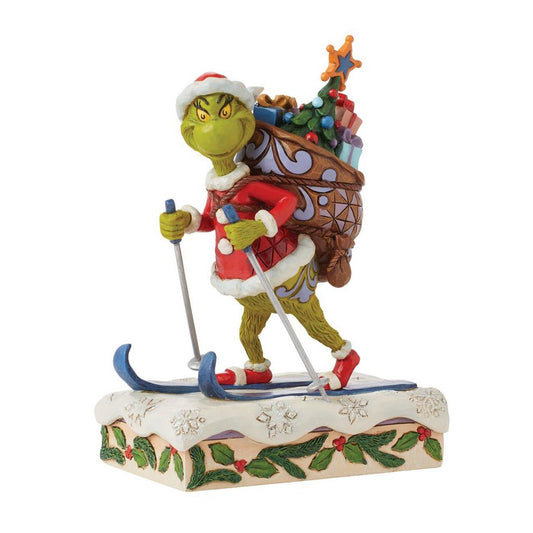 Grinch Skiing Figurine 6015216 by Jim Shore