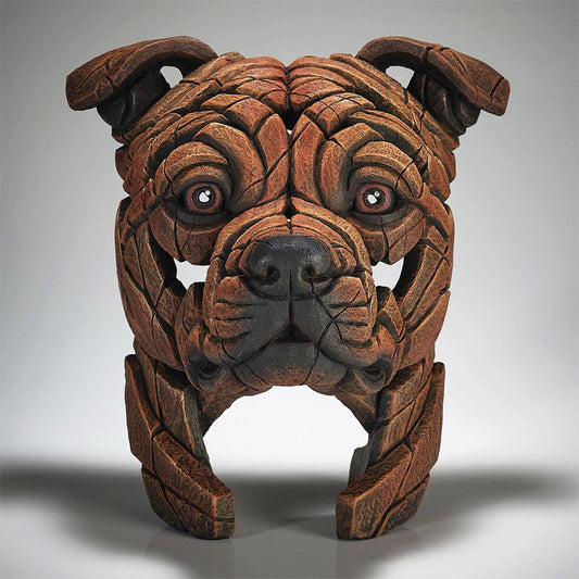 Edge Sculpture Bull Terrier Bust 6015235