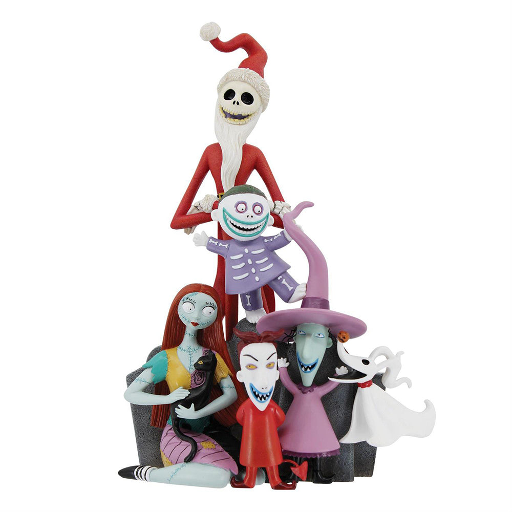 The Nightmare Before Christmas Character Tree Figurine 6015329 by Disney Showcase