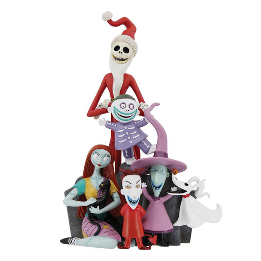 The Nightmare Before Christmas Character Tree Figurine 6015329 by Disney Showcase