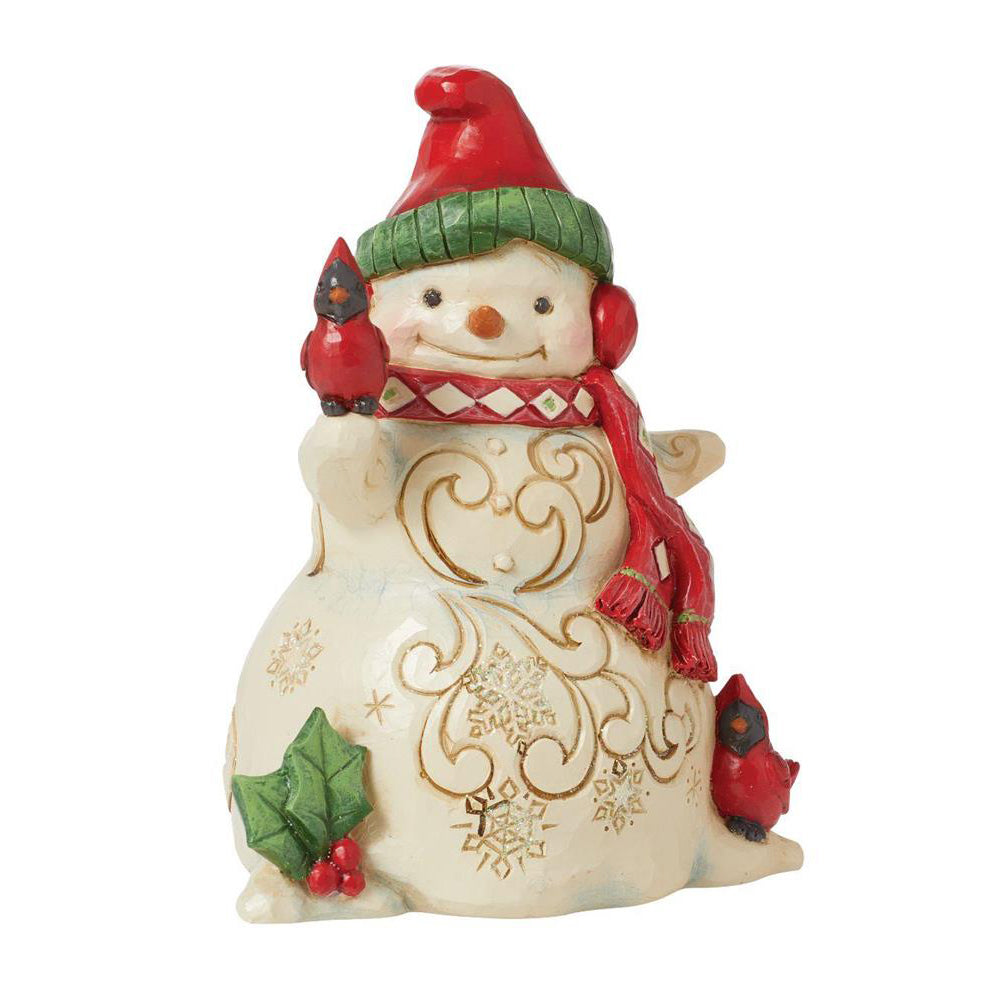 Snowman with Earmuffs Figurine 6015456 by Jim Shore