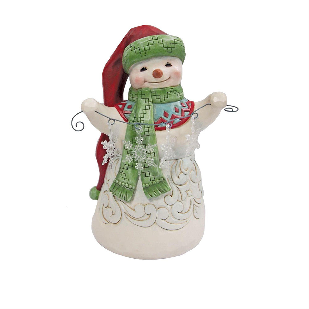 Snowman with Long Hat Figurine 6015459 by Jim Shore