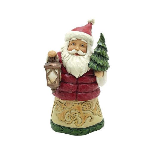 Jim Shore Mini Santa with Puffy Coat Figurine 6015465