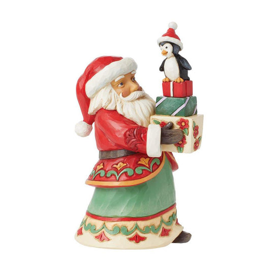 Pint Santa with Presents Figurine 6015470 by Jim Shore