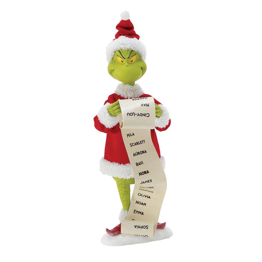 Department 56 Grinch's Nice List Figurine 6015895