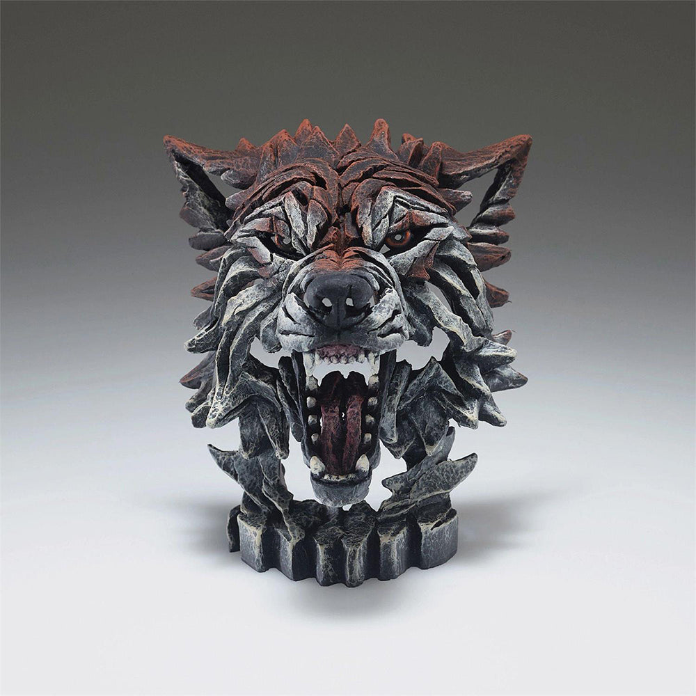 Edge SculptureMini Wolf Bust Figure Sculpture 6016223