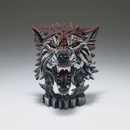 Edge SculptureMini Wolf Bust Figure Sculpture 6016223