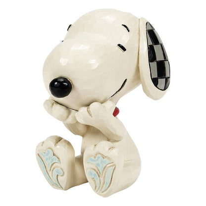 Jim Shore Peanuts Snoopy Laughing Mini Figurine 6016276