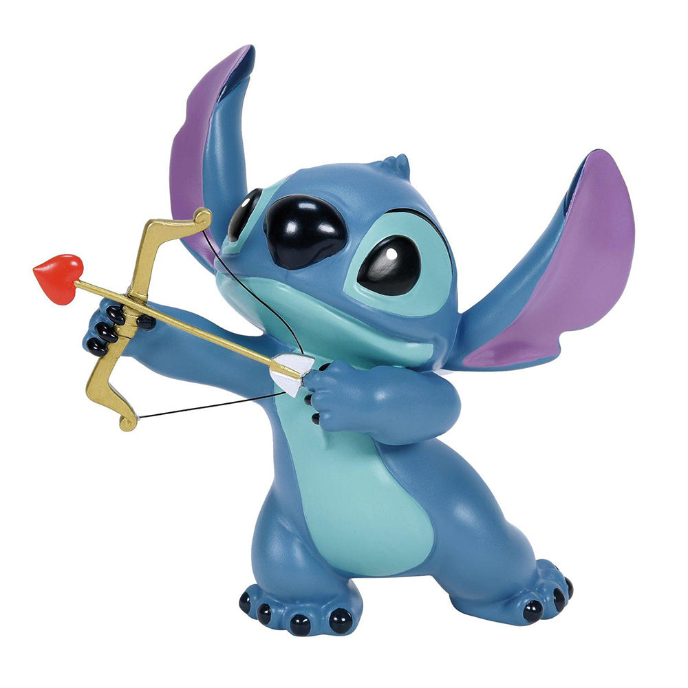 Disney's Stitch Valentine's Day Figurine 6016298 by Disney Showcase