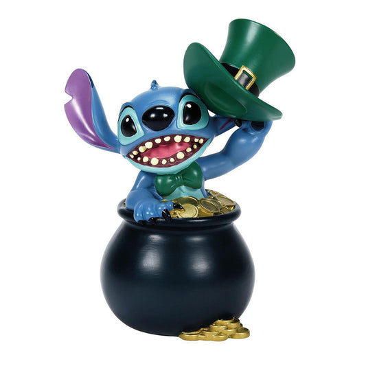 Jim Shore Disney's Lilo & Stitch St Patrick's Day Figurine 6016299