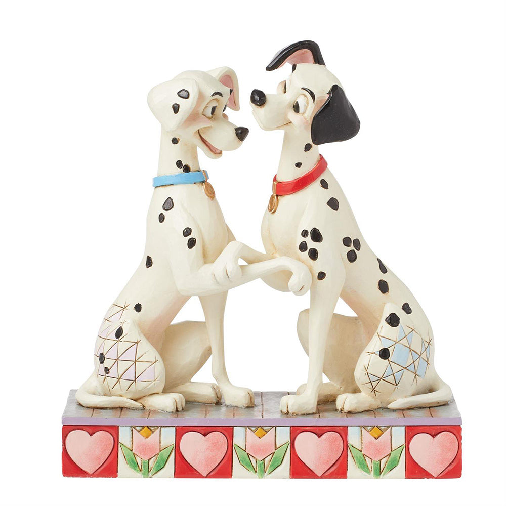 Jim Shore Disney's Dalmatians Pongo and Perdita Figurine 6016331