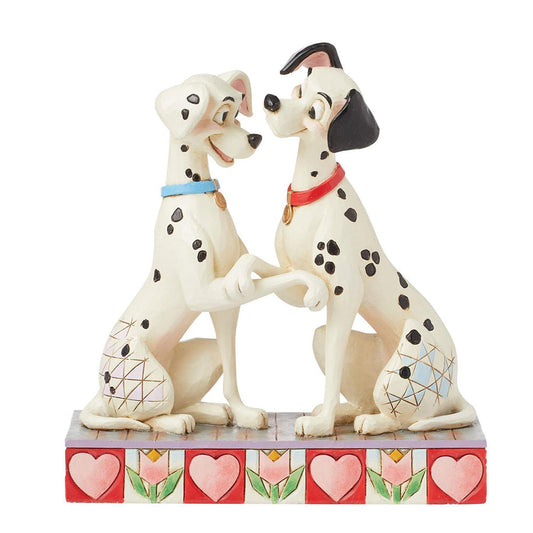 Jim Shore Disney's Dalmatians Pongo and Perdita Figurine 6016331