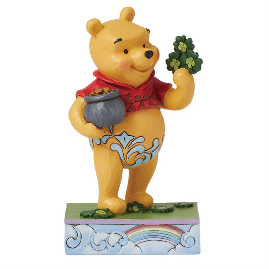 Disney's Winnie the Pooh Clovers Figurine 6016335 by Jim Shore