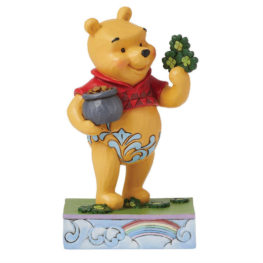 Jim Shore Disney's Winnie the Pooh Clovers Figurine 6016335