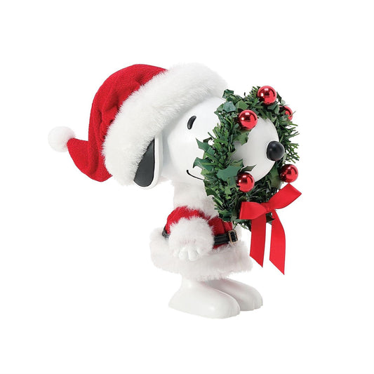 Department 56 Peanuts Spruced Up Snoopy Figurine 6016486