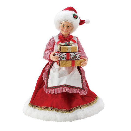 Department 56 Mrs Claus Carol Figurine 6016500