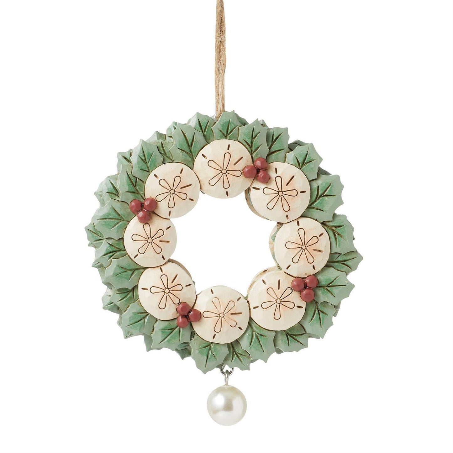 Jim Shore Sand Dollar Wreath Ornament 6016519