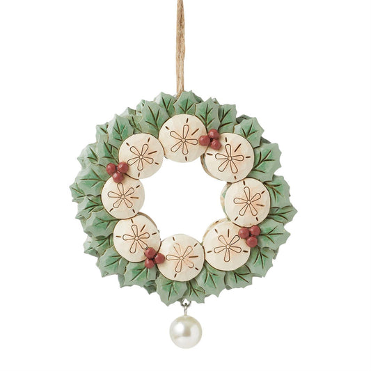 Jim Shore Sand Dollar Wreath Ornament 6016519