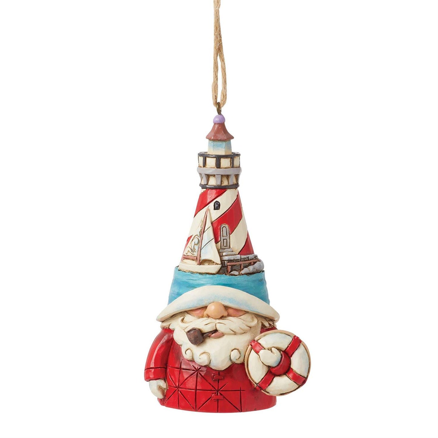 Jim Shore Lighthouse Hat Gnome Ornament 6016521
