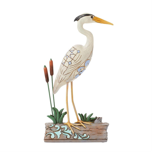 Jim Shore Blue Heron Bird Figurine 6016523