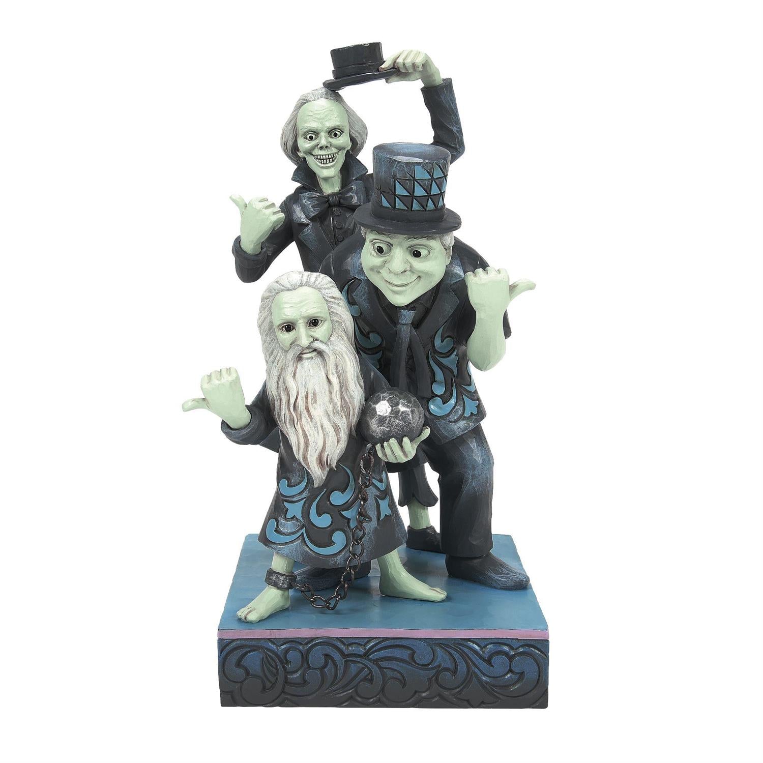 Jim Shore Disney's Haunted Mansion Hitchhiking Ghosts Figurine 6016589